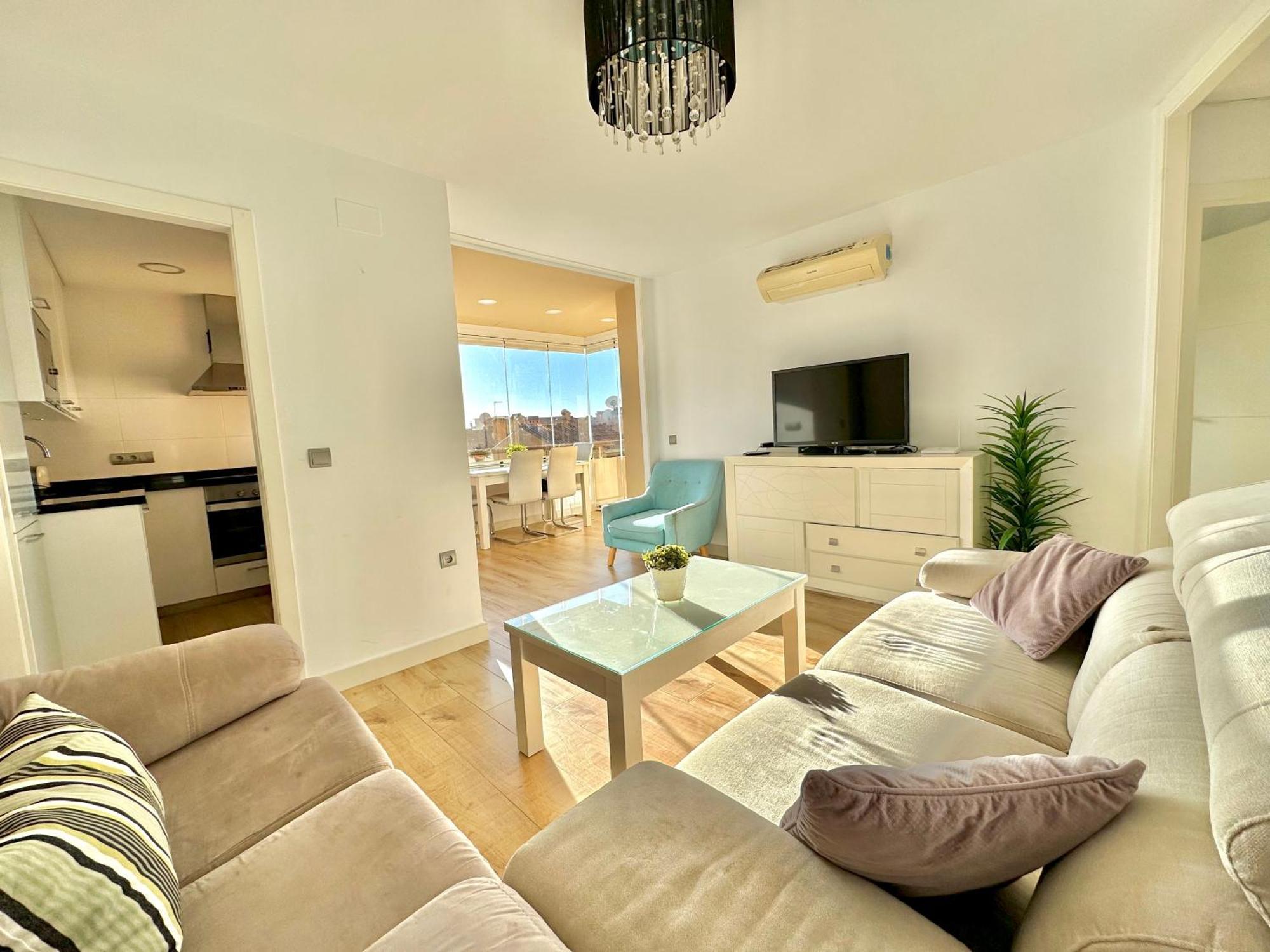 Gorgeous Apartment At The Sea In La Carihuela! Torremolinos Exterior photo